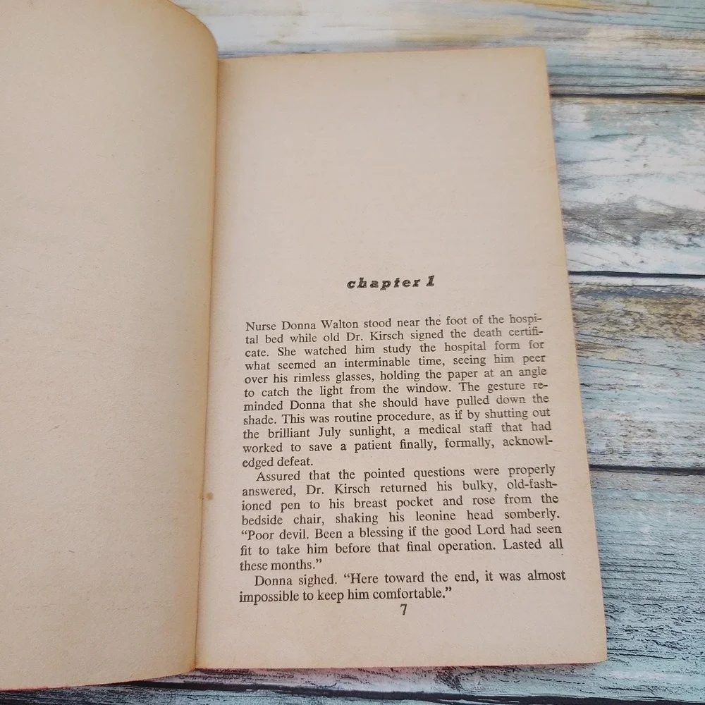 Nurse in Acapulco Jane Converse 1964 Signet G2461 Vintage Nurse Romance‎ PB Red